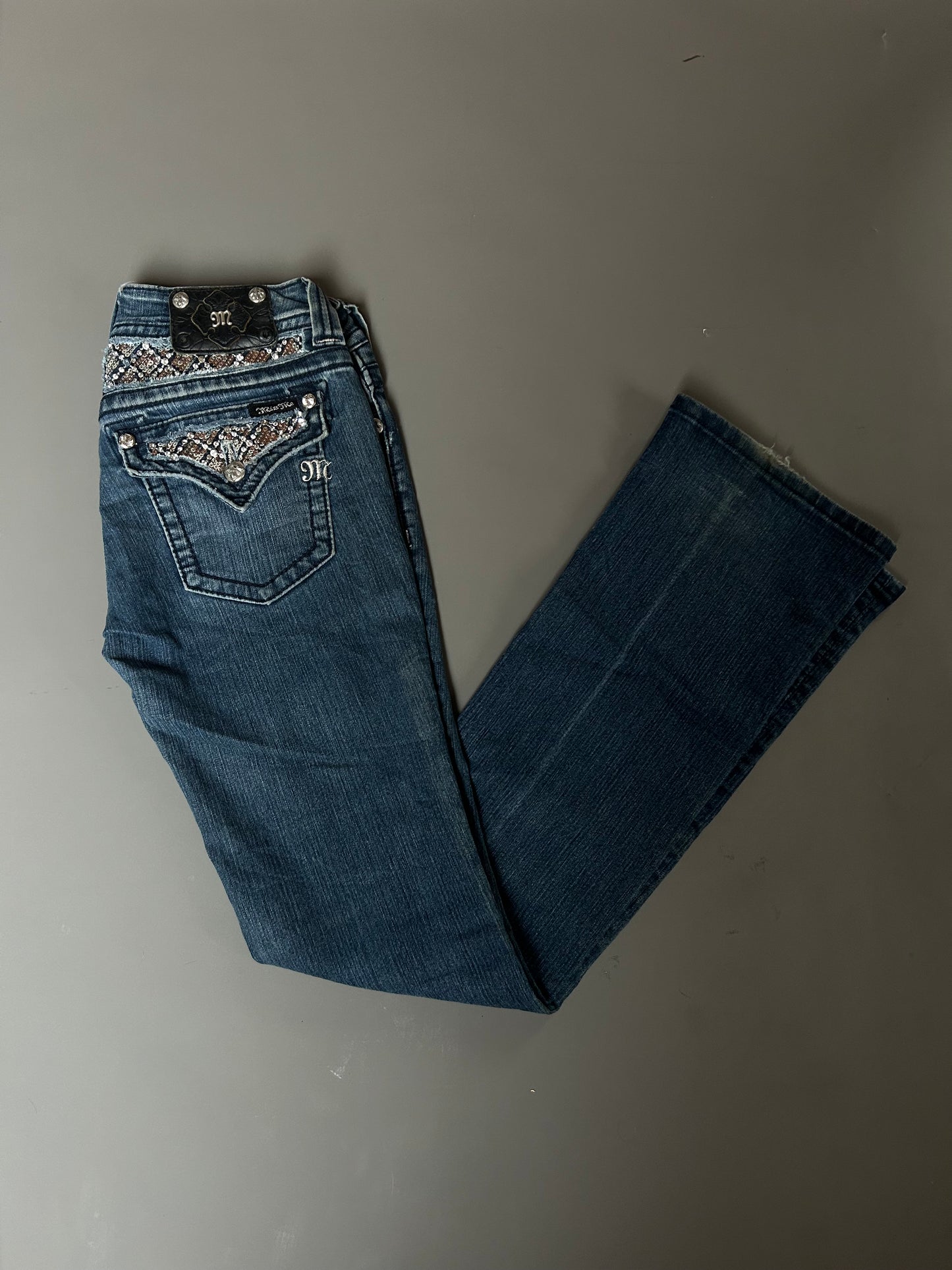 Miss Me Y2K flared/ bootcut Jeans - Größe S