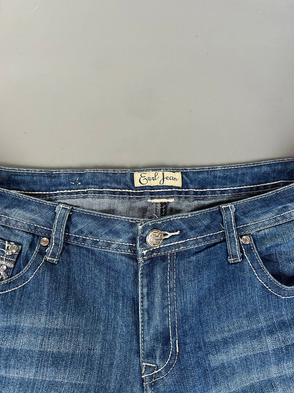 Y2K low-waisted shorts - Größe L