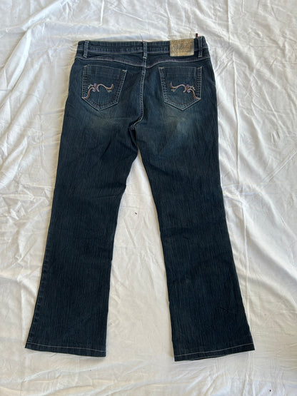 Y2K flared/ bootcut Jeans - Größe M